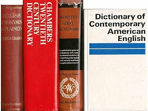 Konvolut Wörterbücher Englisch/Amerikanisch". 5 Titel. 1.) Dictionary of Contemporary American E...
