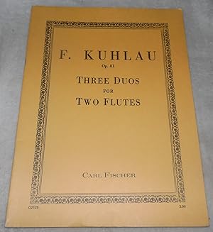 Seller image for Three Duos For Two Flutes Op. 81 for sale by Pheonix Books and Collectibles