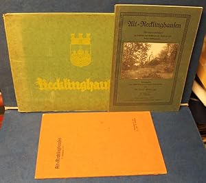 Image du vendeur pour 3 Titel: Recklinghausen 3 Titel: Alt-Recklinghausen. Zweimonatsschrift fr Geschichte und Volkskunde der Stadt und des Vestes Recklinghausen. VI. Jahrgang 1925. Alt-Recklinghausen. Zweimonatsschrift fr Geschichte und Volkskunde der Stadt und des Vestes Recklinghausen. V. Jahrgang 1924. Recklinghausen. Sonderdruck aus "Deutschlands Stdtebau" Ausgabe Ruhrland mis en vente par Eugen Kpper