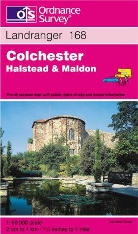 Imagen del vendedor de Colchester, Halstead and Maldon (Landranger Maps) a la venta por WeBuyBooks