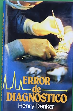 Image du vendeur pour Error de diagnstico mis en vente par Librera Alonso Quijano