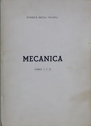 Imagen del vendedor de Mecnica (Tomos I y II) a la venta por Librera Alonso Quijano