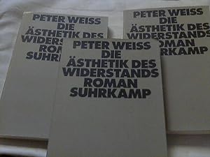 Weiss, Peter: Die Ästhetik des Widerstands; 3 Bände