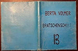 Bild des Verkufers fr Bratschenschule. Teil II. Edition Schott 4614. zum Verkauf von Antiquariat A. Wempe