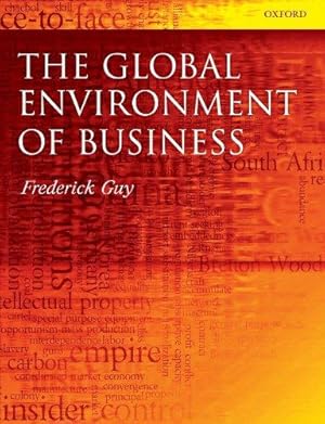 Seller image for The Global Environment of Business for sale by WeBuyBooks