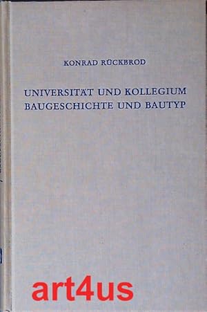 Seller image for Konvolut aus 6 Bnden der Wissenschaftlichen Buchgesellschaft : Universitt und Kollegium, Baugeschichte und Bautyp ; Kleine Kunstgeschichte der deutschen Stadt im Mittelalter ; Mittelalterlicher Baubetrieb ; Gestalten des Hochmittelalters ; Deutsche Sondergotik ; Knstler und Werkstatt der Sptgotik ; for sale by art4us - Antiquariat