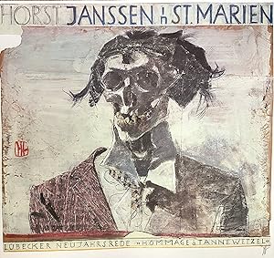 HORST JANSSEN IN ST. MARIEN - 54 x 58 cm POSTER