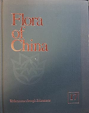 Bild des Verkufers fr Flora of China: Vol.17: Verbenaceae through Solanaceae. zum Verkauf von books4less (Versandantiquariat Petra Gros GmbH & Co. KG)