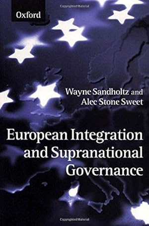 Immagine del venditore per European Integration And Supranational Governance venduto da WeBuyBooks