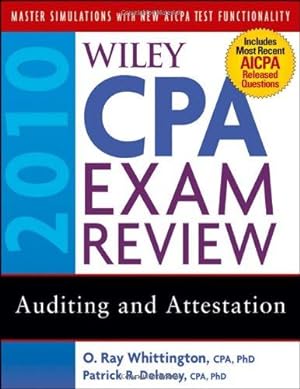 Image du vendeur pour Auditing and Attestation (Wiley CPA Exam Review 2010) mis en vente par WeBuyBooks