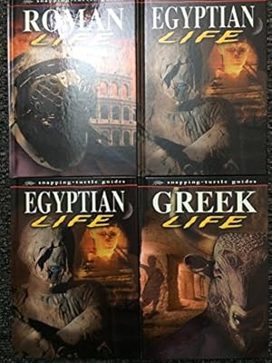 Seller image for Greek Life, Egyptian Life, Viking Life, Roman Life; 4 Volumes Snapping-Turtle Guides for sale by WeBuyBooks