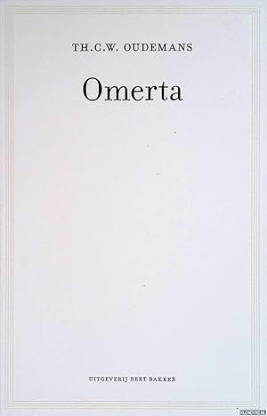 Image du vendeur pour Omerta mis en vente par Klondyke