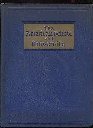 The American School and University A Yearbook devoted to the design, utilization, and maintenance...