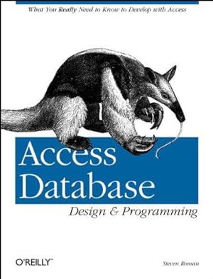 Bild des Verkufers fr Access Database Design & Programming zum Verkauf von WeBuyBooks
