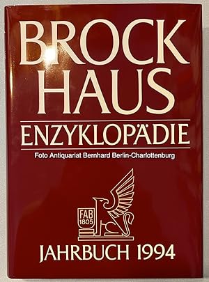 Bild des Verkufers fr Brockhaus Enzyklopdie. Jahrbuch 1994 (einzelner Jahrgang) zum Verkauf von Antiquariat Bernhard