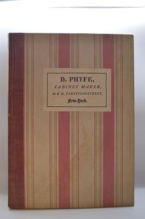 Duncan phyfe & the English regency cabinet maker 1930 slipcase hc oversize