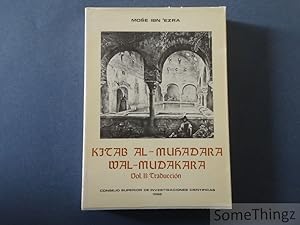 Image du vendeur pour Kitab al-muhadara wal-mudakara. Volumen II. Traduccin mis en vente par SomeThingz. Books etcetera.