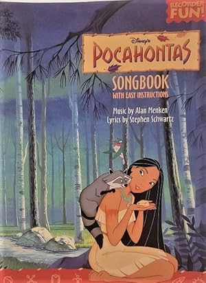 Image du vendeur pour Pocahontas Songbook with Easy Instructions - Recorder Fun! mis en vente par Moneyblows Books & Music