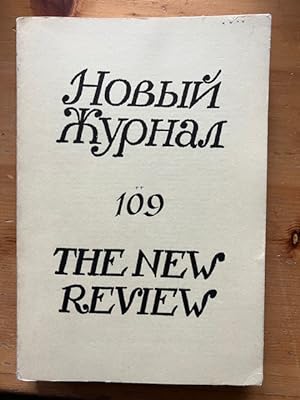 / Novyi Zhurnal / The New Review No. 109 (1972)