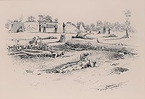 THE GROUND IN FRONT OF BATTERY ROBINETTE (original drawing)