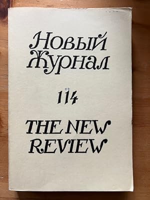 / Novyi Zhurnal / The New Review No. 114 (1974)