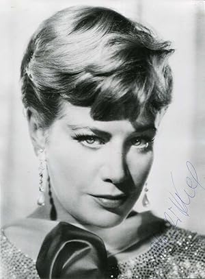 Bild des Verkufers fr Hildegard Knef Autograph | signed vintage photographs zum Verkauf von Markus Brandes Autographs GmbH