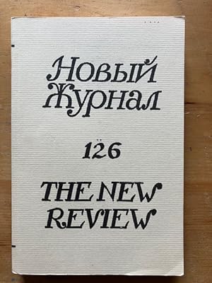 / Novyi Zhurnal / The New Review No. 126 (1977)