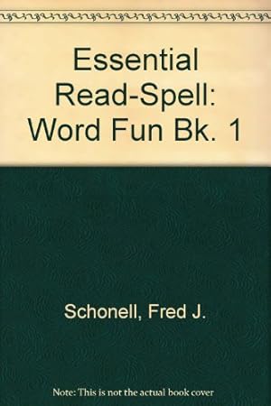 Bild des Verkufers fr Word Fun (Bk. 1) (Essential read-spell) zum Verkauf von WeBuyBooks