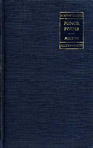 Imagen del vendedor de Academy Classics: Minor Poems of Milton a la venta por Kayleighbug Books, IOBA