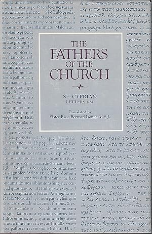 Fathers of the Church, Vol 51: Saint Cyprian, Letters (1 - 81)