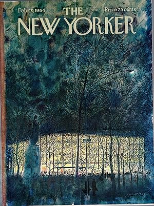 Imagen del vendedor de The New Yorker (Magazine): February 29, 1964 a la venta por Dorley House Books, Inc.