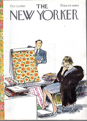 Imagen del vendedor de The New Yorker (Magazine) October 23, 1965 a la venta por Dorley House Books, Inc.