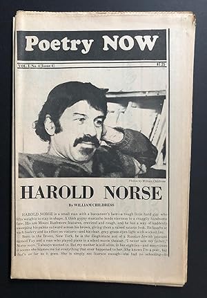 Seller image for Poetry Now 4 (Volume 1, Number 4; 1974) - includes poems by and an interview with Harold Norse for sale by Philip Smith, Bookseller