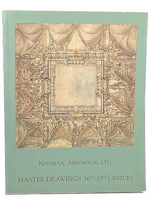 Seller image for Master Drawings 16th-19th century, January 7-22, 1994 for sale by Resource for Art and Music Books 