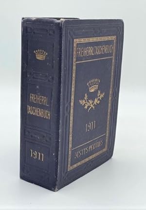 Bild des Verkufers fr Gothaisches Genealogisches Taschenbuch der Freiherrlichen Huser. 1911. Einundsechzigster [61.] Jahrgang. zum Verkauf von Versandantiquariat Wolfgang Friebes