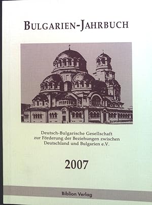 Seller image for Die bulgarische Moderne und Richard Dehmel II : in- Bulgarien-Jahrbuch 2007. for sale by books4less (Versandantiquariat Petra Gros GmbH & Co. KG)