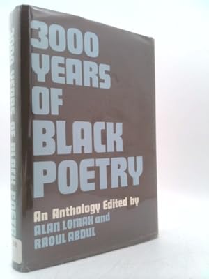 Immagine del venditore per 3000 Years of Black Poetry, An Anthology venduto da ThriftBooksVintage