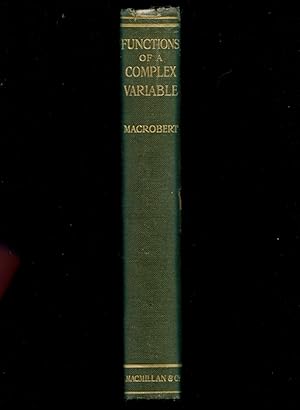 Seller image for Functions of a Complex Variable for sale by Book Happy Booksellers