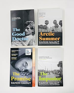 Seller image for The Promise: WINNER OF THE BOOKER PRIZE 2021 Set of 4 Damon Galgut SIGNED LINED DATED 2022 for sale by Bonafide Collections