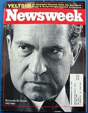 NEWSWEEK May 2 1994 -- RICHARD M. NIXON 1913-1994 cover