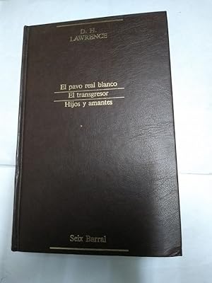 Imagen del vendedor de El pavo real blanco. El transgresor. Hijos y amantes, a la venta por Libros Ambig