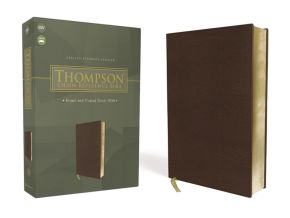 Immagine del venditore per ESV, Thompson Chain-Reference Bible, Leathersoft, Brown, Red Letter venduto da ChristianBookbag / Beans Books, Inc.