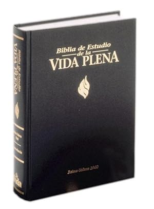 Seller image for Biblia de estudio vida plena / Full Life Study Bible : Reina-Valera 1960, Negro, Piel Especial / Reina-Valera 1960, Black, Bonded Leather -Language: Spanish for sale by GreatBookPrices