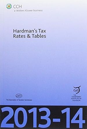 Seller image for HARDMANS TAX RATES (Hardman's Tax Rates & Tables) for sale by WeBuyBooks