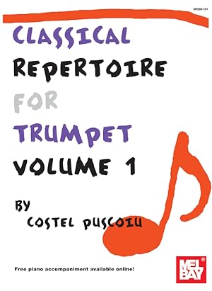 Bild des Verkufers fr Classical Repertoire For Trumpet, Volume 1 zum Verkauf von moluna