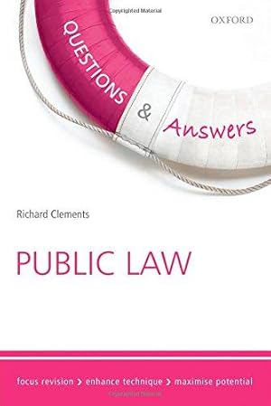Bild des Verkufers fr Questions & Answers Public Law: Law Revision and Study Guide (Law Questions & Answers) zum Verkauf von WeBuyBooks