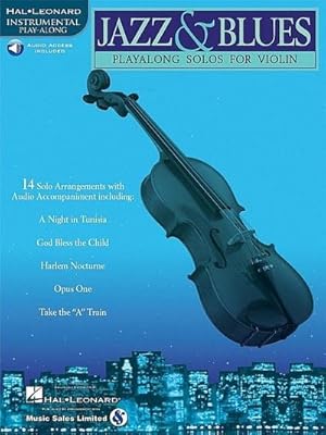 Imagen del vendedor de Jazz & Blues Play-Along Solos for Violin Bk/Online Audio [With] a la venta por AHA-BUCH GmbH