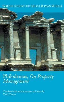 Immagine del venditore per Philodemus, on Property Management (Hardback or Cased Book) venduto da BargainBookStores