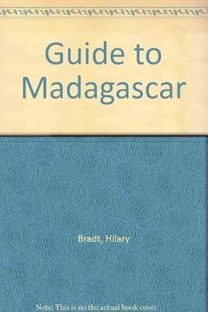 Imagen del vendedor de Guide to Madagascar a la venta por WeBuyBooks