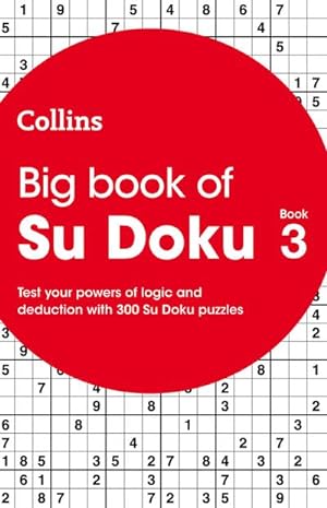 Bild des Verkufers fr Big Book of Su Doku: Book 3 zum Verkauf von Smartbuy